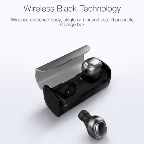 business Bluetooth earphones wireless 3D stereo headphones headset and power bank with microphone handsfree calls